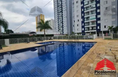 Apartamento a venda no tatuapé: 3 quartos, 1 suíte, 2 salas, 2 banheiros, 2 vagas de garagem coberta e fixas e 78m². piscina, academia e mais