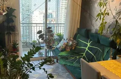 Apartamento à venda no brás, 57 metros, 2 quartos, sala 2 ambientes com sacada, 1 banheiro, 1 vaga, academia, espaço gourmet, lavanderia e mais