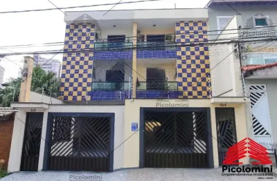 Apartamento a venda em santo andré 84m² , 3 quartos sendo 1 suíte, sala com 2 ambientes, cozinha planejada, 2 banheiros, lavanderia e 2 vagas