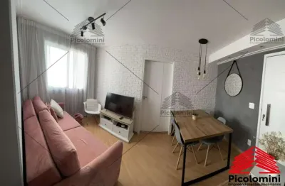 Apartamento a venda no tatuapé com 2 quartos, sala, 1 vaga e lazer