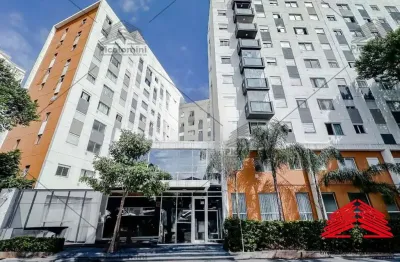 Apartamento para alugar na mooca com 34m² com planejados e mobiliado, 1suíte, condomínio com lazer completo e sem vaga garagem