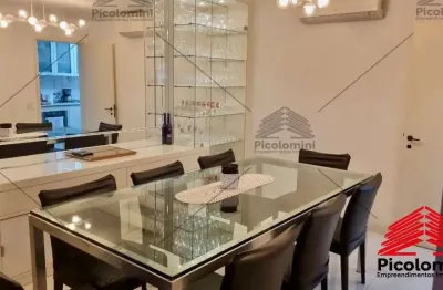 Apartamento à venda,albarracin anália franco,168 m², 03 suítes,03 salas, sacada,cozinha planejada, despensa,03 vagas,ao lado do clube ceret.