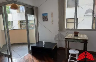 Apartamento à venda santa cecília: 1 quarto, 1 suíte, sala com sacada, 2 banheiros, 1 vaga, 35 m², piscina, academia, espaço gourmet e mais