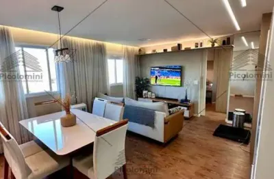 Apartamento à venda na vila alpina com 1 quarto, sala ampliada, segundo quarto reversível, 1 banheiro, 1 vaga, 40m². piscina, academia, mercado e mais