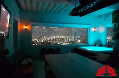Cobertura de luxo com 3 quartos e 3 suítes no alto da mooca, são paulo-sp: 140m², 5 salas, 6 banheiros e 3 vagas.