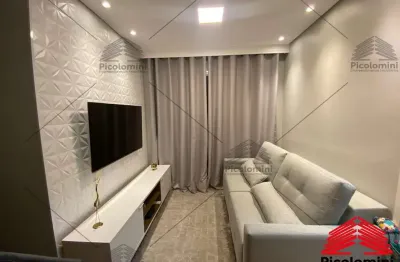 Apartamento pra locação na vila prudente mobiliado, sala 2 ambientes, sacada, 1 banheiro, 1 vaga de garagem - 52m² de área, piscina, academia e mais