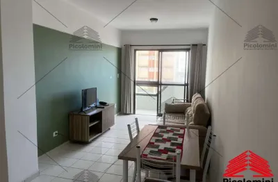 Apartamento à venda em praia grande na vila tupi em frente o mar com 1 quarto, sala 2 ambientes com sacada, 1 banheiro, 1 vaga, 60,00 m².