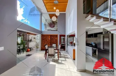 Sobrado no anália franco, moderno com pé direito duplo, terreno 8x26, 4 quartos sendo 2 suítes, espaço gourmet, 4 vagas de garagem
