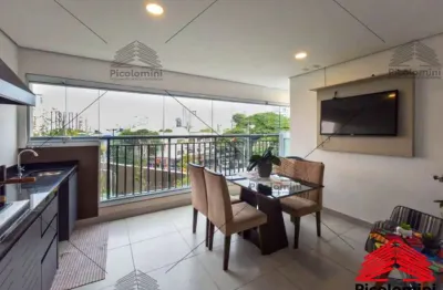 Apartamento no tatuapé com 106m2, condomínio exclusive, varanda gourmet integrada, 3 suítes, 2 vagas de garagem, lazer completo