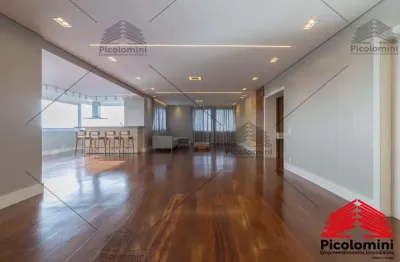 Luxuoso apartamento jd. marajoara de 5 quartos com 4 suítes e 3 salas, 420m², 5 banheiros, 4 vagas.