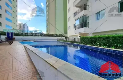 Apartamento a venda de 66m² em são caetano do sul, sala, cozinha planejada, 2 dormitórios (sendo 1 suíte), sacada envidraçada e 2 vagas de garagem.