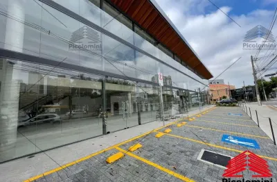 Salão comercial, 748m2, novo na av. presidente kennedy-são caetano, mezanino, pé direito com 7m.