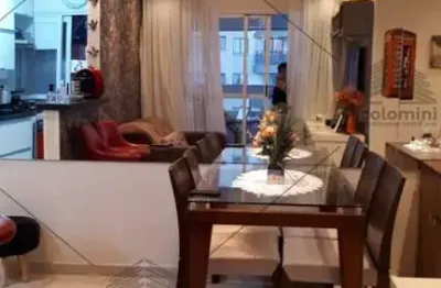 Apartamento à venda em são paulo-sp, mooca., mobiliado,  2 quartos, sala, banheiro, vaga de garagem. 54m².