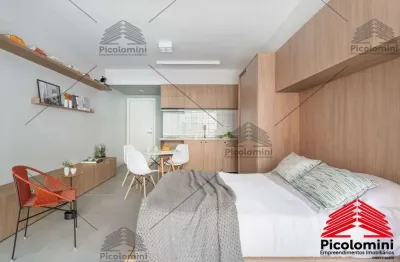 Oportunidade de investimento: apartamento à venda na bela vista porteira fechada, 1 quarto, sala com sacada, banheiro, 31m². piscina, academia e mais