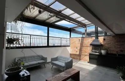 Cobertura à venda morumbi de 3 quartos com suíte, varanda gourmet, e 2 vagas 104 metros, piscina climatizada