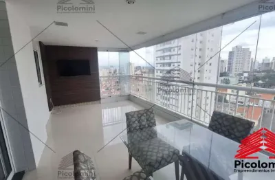 Apartamento Luxo Mooca, São Paulo: 3 quartos, 3 suítes, 2 salas, 4 banheiros, 2 vagas - 142m² - Venda ou Locação! Repleto de Planejados. Aceita Pets.