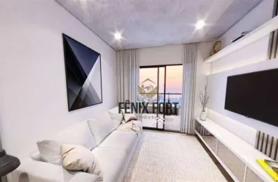 Apartamento com 2 dormitórios à venda, 80 m² por r$ 480.000,00 - boqueirão - praia grande/sp