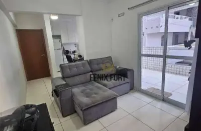 Apartamento com 1 dormitório à venda, 63 m² por r$ 380.000 - canto do forte - praia grande/sp