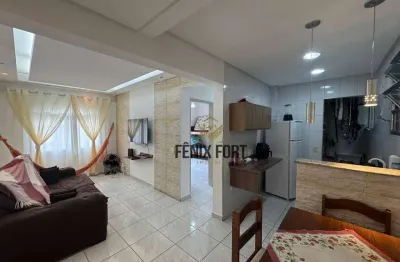 Apartamento com 1 dormitório à venda, 50 m² por r$ 265.000,00 - boqueirão - praia grande/sp