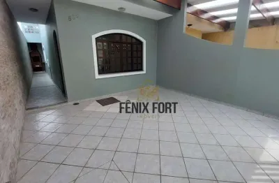 Sobrado com 2 dormitórios para alugar, 85 m² por r$ 3.320,00/mês - vila guilhermina - praia grande/sp