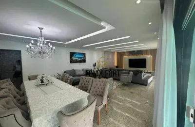 Casa com 3 dormitórios à venda, 350 m² por r$ 4.200.000,00 - canto do forte - praia grande/sp