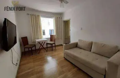 Apartamento com 1 dormitório à venda, 45 m² por r$ 279.900,00 - canto do forte - praia grande/sp