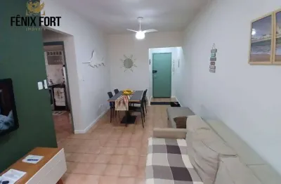 Apartamento com 1 dormitório à venda, 52 m² por r$ 300.000 - canto do forte - praia grande/sp