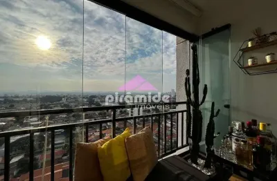 Apartamento com 2 dormitórios à venda, 65 m² por r$ 700.000,00 - parque industrial - são josé dos c