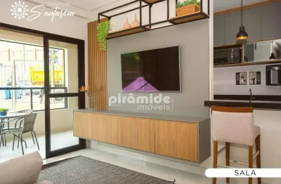 Lançamento residencial santarém parque industrial: apartamento com 2 dormitórios à venda, 79,18 m²