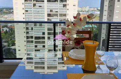 Apartamento com 1 dormitório 40 m2  locação r$ 3.200,00  - jardim aquarius - são josé dos campos/sp