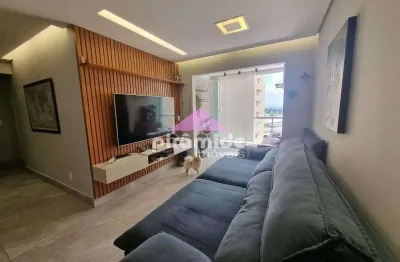 Apartamento com 2 dormitórios, 1 suíte à venda, 75 m² por r$ 680.000 - jardim sul - são josé dos ca
