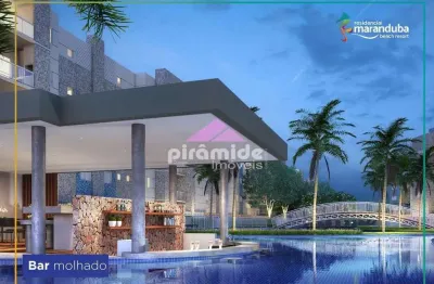 Apartamento com 3 dormitórios à venda, 84 m² por r$ 760.200,00 - praia do sapê - ubatuba/sp