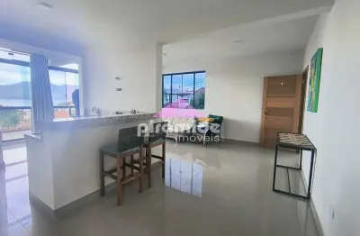 Apartamento com 2 dormitórios à venda, 107 m² por r$ 750.000,00 - s f praia - são sebastião/sp