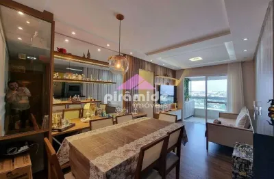 Apartamento com 3 dormitórios à venda, 84 m² por r$ 900.000,00 - jd california - jacareí/sp