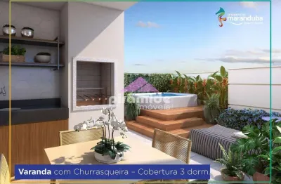 Apartamento garden com 2 dormitórios à venda, 99 m² por r$ 893.900,00 - praia do sapê - ubatuba/sp