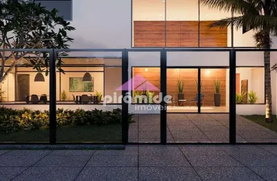 Apartamento com 1 dormitório à venda, 48 m² por r$ 400.000,00 - praia das palmeiras - caraguatatuba