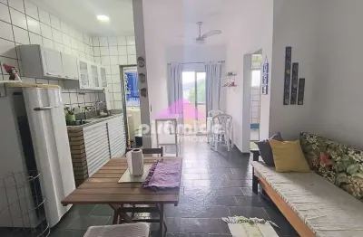 Apartamento com 1 dormitório à venda, 55 m² por r$ 268.000,00 - praia da maranduba - ubatuba/sp