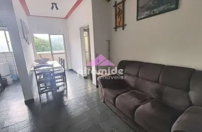 Apartamento com 1 dormitório à venda, 55 m² por r$ 260.000,00 - praia da maranduba - ubatuba/sp
