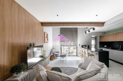 Apartamento com 1 dormitório à venda, 78 m² por r$ 1.300.000,00 - tarsila loft - jardim aquarius -