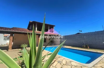 Sobrado com 3 dormitórios à venda, 160 m² por r$ 695.000,00 - pontal de santa marina - caraguatatub