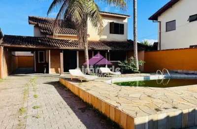 Casa com 4 dormitórios à venda, 240 m² por r$ 1.000.000,00 - pontal de santa marina - caraguatatuba