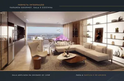 Lançamento signature royal park jardim aquarius: apartamento com 4 dormitórios à venda, 120m² por r