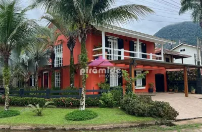 Casa com 4 dormitórios à venda, 355 m² por r$ 2.700.000,00 - massaguaçu - caraguatatuba/sp
