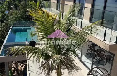 Casa com 10 dormitórios à venda, 750 m² por r$ 8.000.000,00 - siriúba ii - ilhabela/sp
