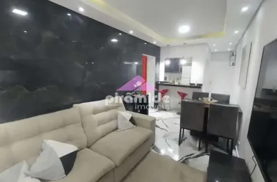 Apartamento com 2 dormitórios para alugar, 48 m² por r$ 3.800,01/mês - massaguaçu - caraguatatuba/s