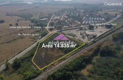 Área à venda, 14835 m² por r$ 3.100.000,00 - santa luzia - caçapava/sp