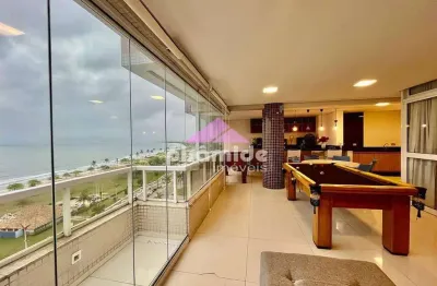 Apartamento com 4 dormitórios para alugar, 275 m² por r$ 17.000,01/mês - centro - caraguatatuba/sp