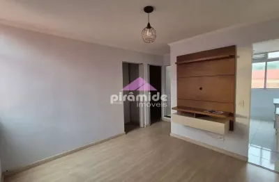 Apartamento com 2 dormitórios para alugar, 50 m² por r$ 1.400,00/mês - vila tatetuba - são josé dos