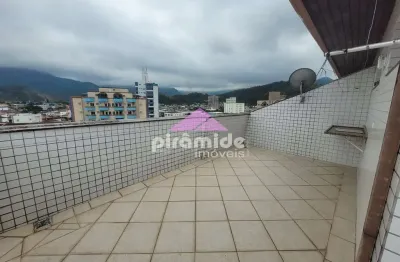Cobertura com 3 dormitórios à venda, 150 m² por r$ 890.000,00 - centro - caraguatatuba/sp