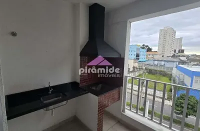 Apartamento com 2 dormitórios para alugar, 59 m²  - urbanova - são josé dos campos/sp